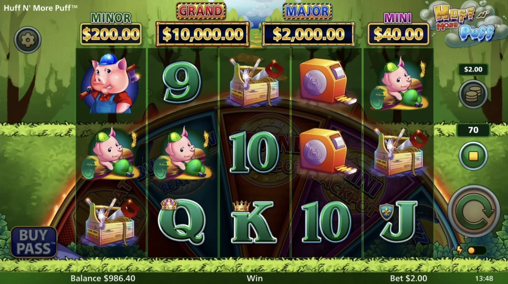 Huff N' More Puff Slot