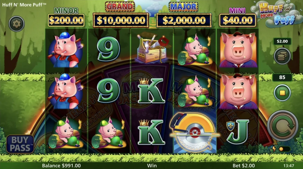 Huff N' More Puff Slot