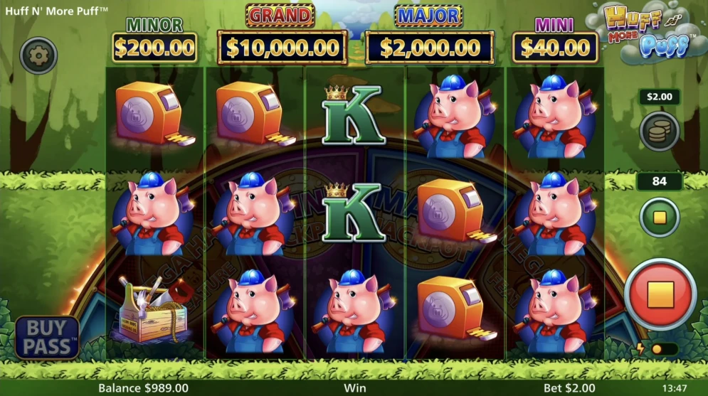 Huff N' More Puff Slot