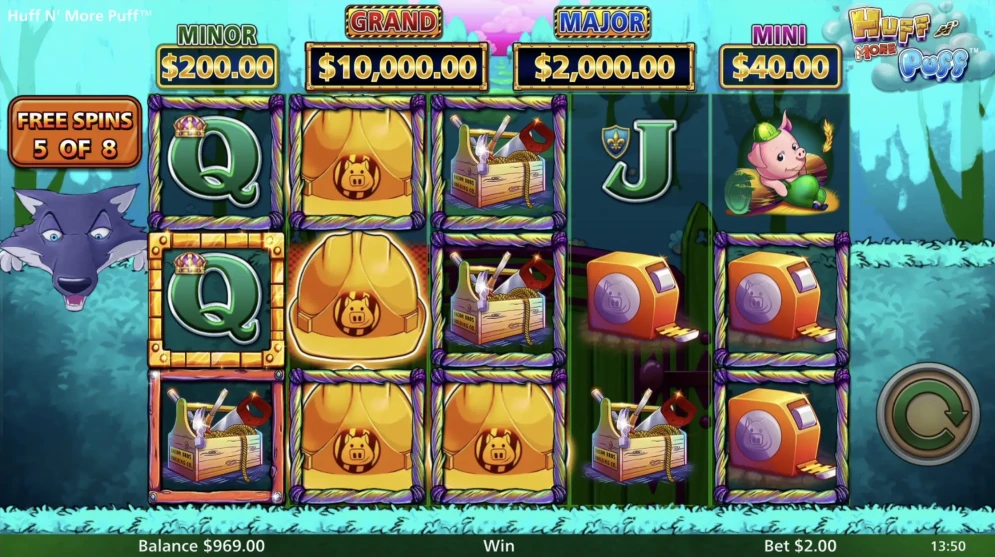 Huff N' More Puff Slot